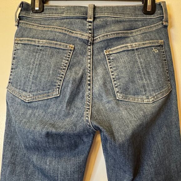 RAG & BONE High-Rise Ankle Skinny Jean West Blue Women’s Size 26 - Picture 4 of 7